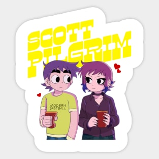 SCOTT PILGRIM VS THE WORLD Sticker